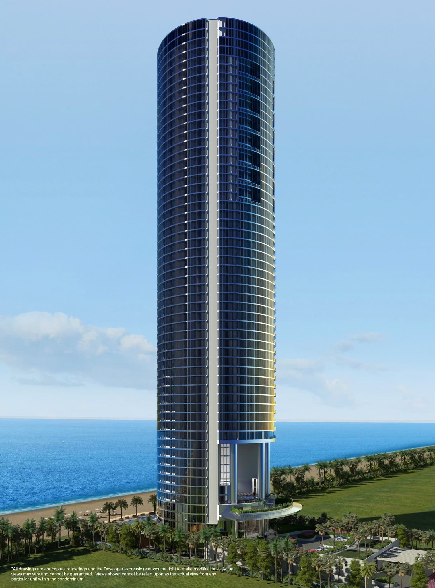 Porsche Design Tower view